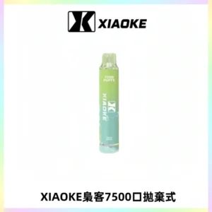XIAOKE梟客7500Puffs跑馬燈拋棄式電子煙 可發光一次性